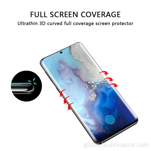 TPU Screen Protector for Samsung Hydrogel Soft Screen Protector For Samsung Galaxy S20Plus Factory